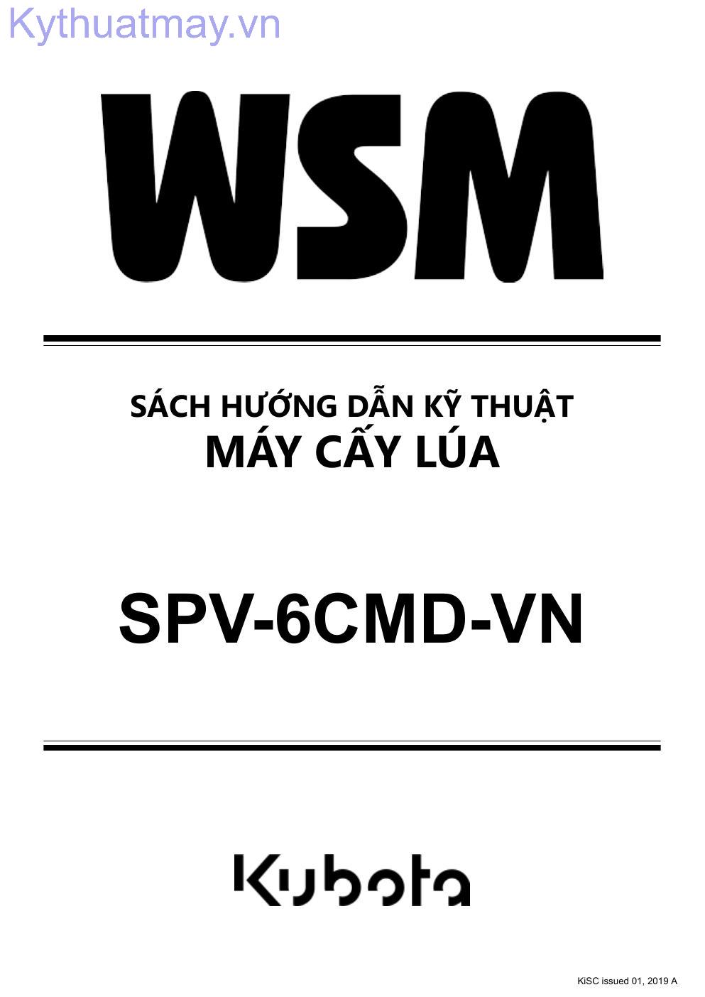 Tài liệu kỹ thuật máy cấy lúa SPV-6CMD-VN